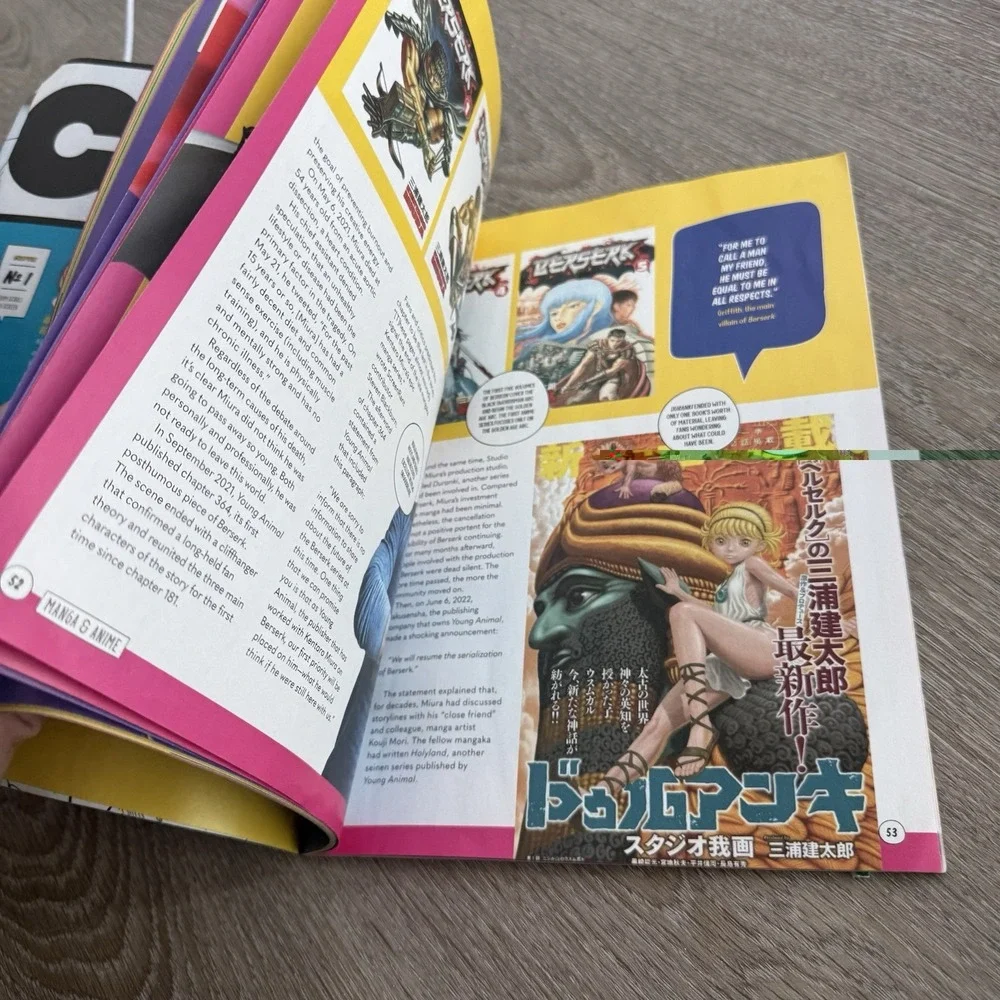 Ultimate Guide to Manga & Anime Special Collector Issue 2023 Dragon Ball Naruto